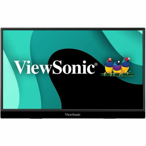 ViewSonic VX1655-4K 15.6 Inch 4K UHD Portable LED IPS Monitor with 2 Way Powered 60W USB C, Mini HDMI, Dual Speakers, and Built-in Stand with Tripod mount