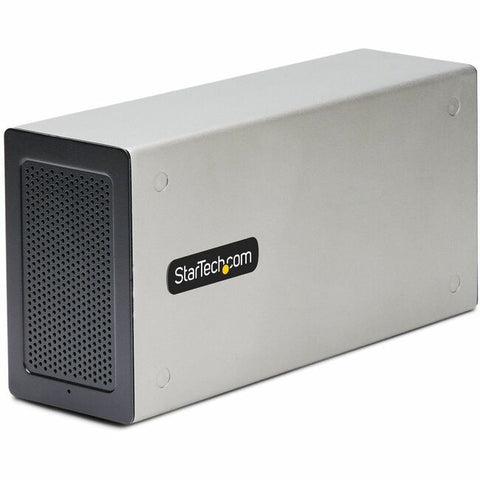 StarTech.com Thunderbolt 3 PCIe Expansion Chassis, Enclosure Box W/Dual PCI-E Slots, External PCIe Slots, 8K/4K Output Via TB3/DP 1.4 Ports