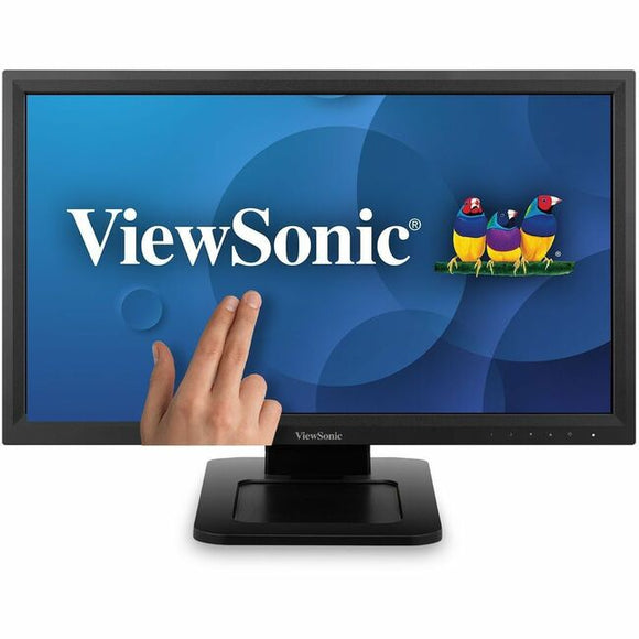 ViewSonic TD2211 - 1080p Single Point Resistive Touch Monitor with USB, HDMI, DVI, VGA - 250 cd/m² - 22