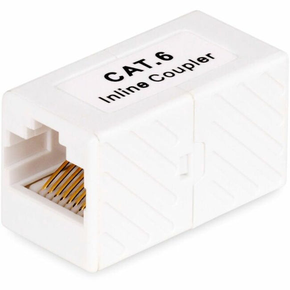 StarTech.com RJ45 Coupler 5-Pack, Inline Cat6 Coupler, Female to Female (F/F) T568 Connector, Unshielded Ethernet Cable Extension