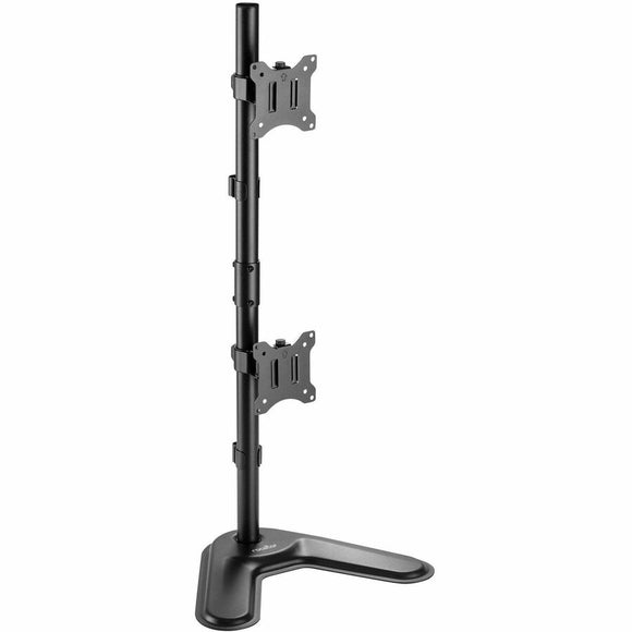 Rocstor ErgoReach Mounting Pole for Monitor - Black - Vertical