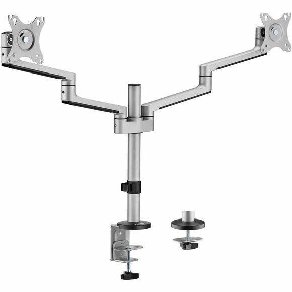 Rocstor Mounting Arm for LED Display, Monitor - Aluminum Silver - Landscape/Portrait