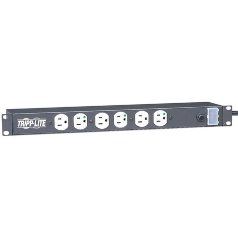 Tripp Lite by Eaton NOT for Patient-Care Vicinity - UL 1363 1U Rackmount Power Strip with 12 Hospital-Grade Outlets 15 ft. (4.57 m) Cord