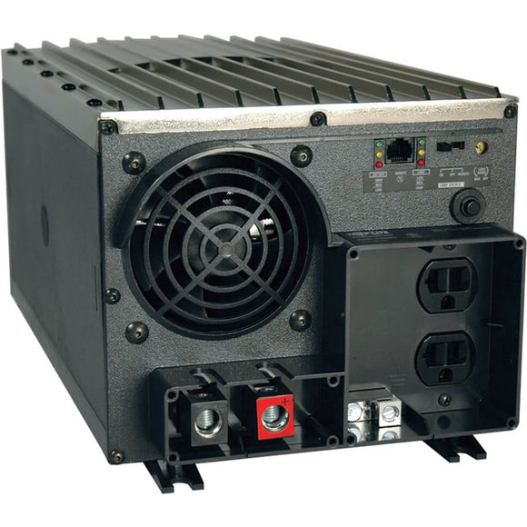 Tripp Lite Industrial Inverter 2000W 12V DC to AC 120V RJ45 5-15R 2 Outlet