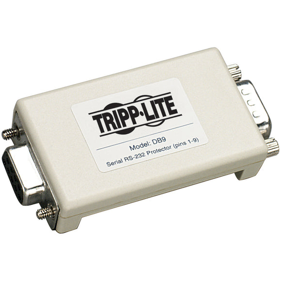 Tripp Lite DataShield Serial In-Line Surge Protector, DB9 - Network In-Line Dataline Surge Protector 120V / 230V 9-PIN