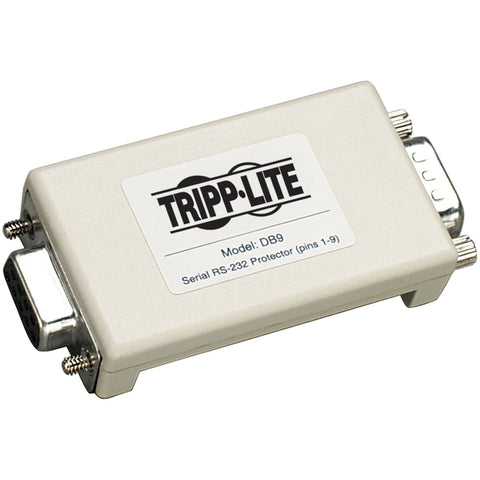 Tripp Lite DataShield Serial In-Line Surge Protector, DB9 - Network In-Line Dataline Surge Protector 120V / 230V 9-PIN